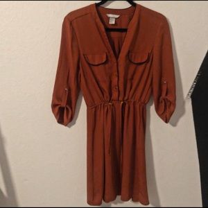 H&M Women’s Drawstring Dress Size 10